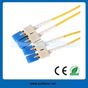 Patch cord de fibra óptica Duplex LC de modo único (STFC