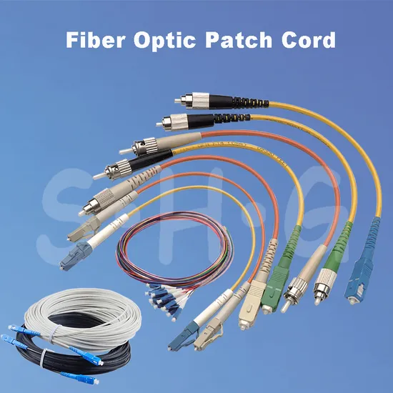 Venda quente preço de fábrica de alta qualidade Ce RoHS aprovado cabo de fibra óptica de modo único com conector Sc FC LC